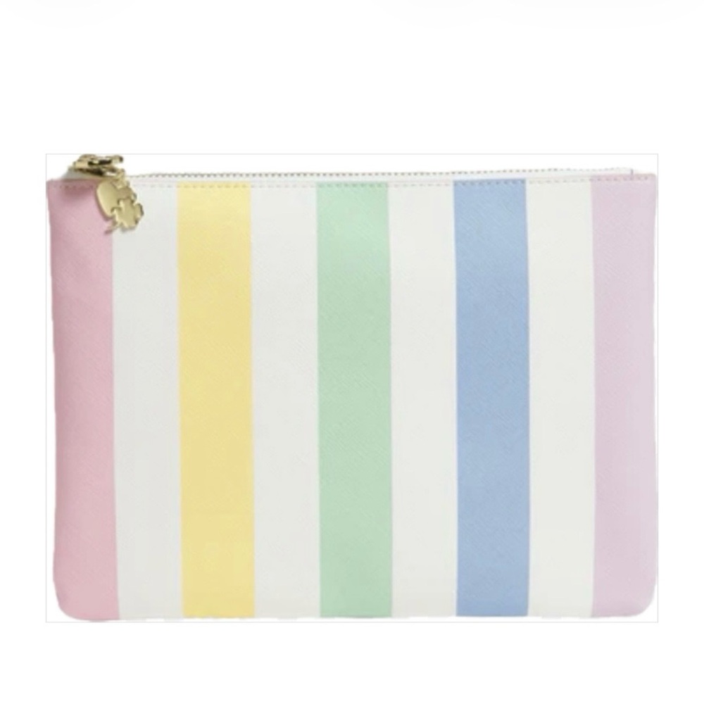 Stoney Clover Lane Striped Flat Pouch